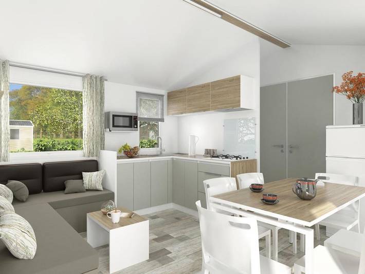 Location de vacances pour 5 personnes, avec bassin pour enfant ainsi que terrasse et piscine, animaux acceptés à Matignon - 2