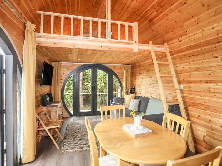 Cabaña para 4 personas con jardín in Snowdonia