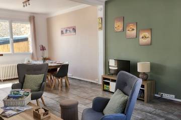 Gîte pour 6 personnes, avec jardin, animaux acceptés à Lessay