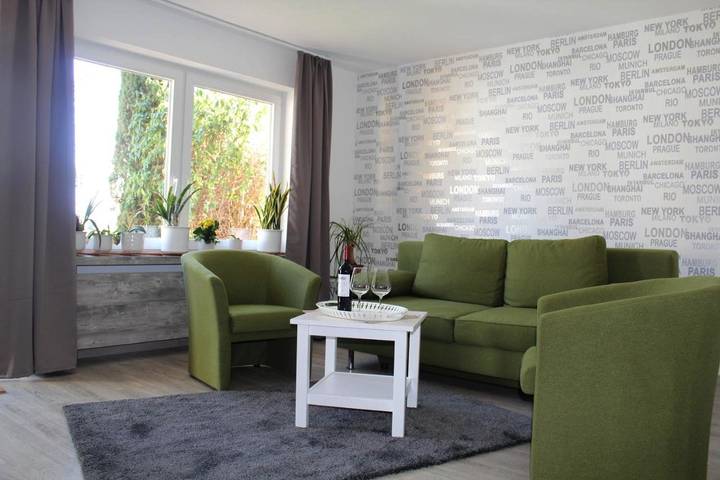 Apartamento de férias para 4 pessoas, com vista e jardim - 1
