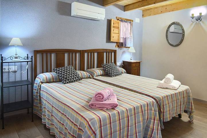 Camera doppia-Bagno privato-Vista montagna-Azul in Ejulve, Teruel e dintorni