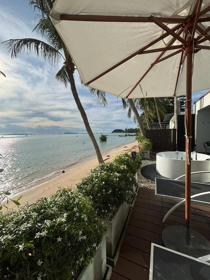 Villa pour 2 personnes, avec vue et vue sur le lac ainsi que balcon et piscine en Thailande - 4