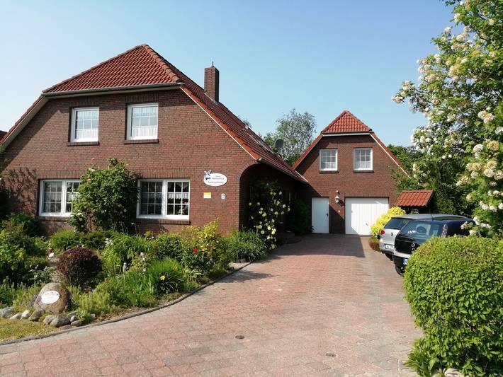 Ferienwohnung für 3 Personen, mit Terrasse und Garten