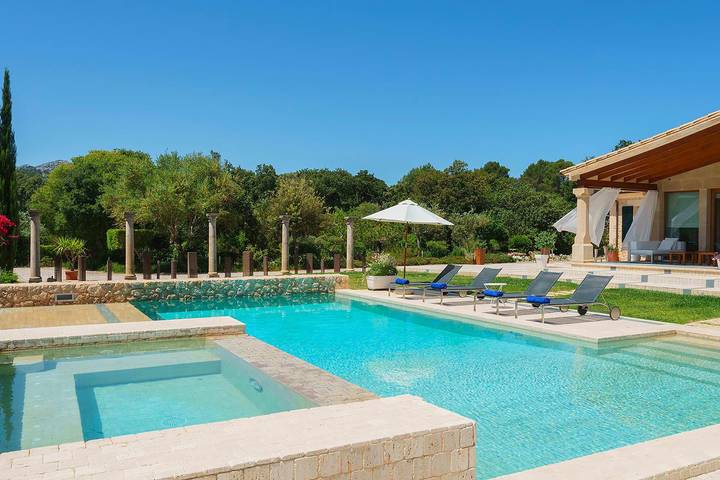 Villa für 8 Personen, mit Terrasse und Whirlpool sowie Garten in Pollença - 3