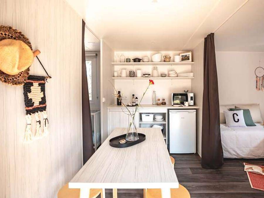 Camping Paradis - Les Nobis d'Anjou - Tienda de campaña 4 personas - Coco Dulce Edén (M - sin sanitarios) in Montreuil-Bellay, Valle del Loira