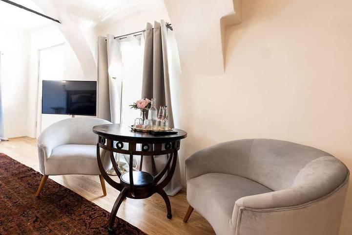Ferienhaus für 2 Personen, mit Terrasse und Garten sowie Sauna