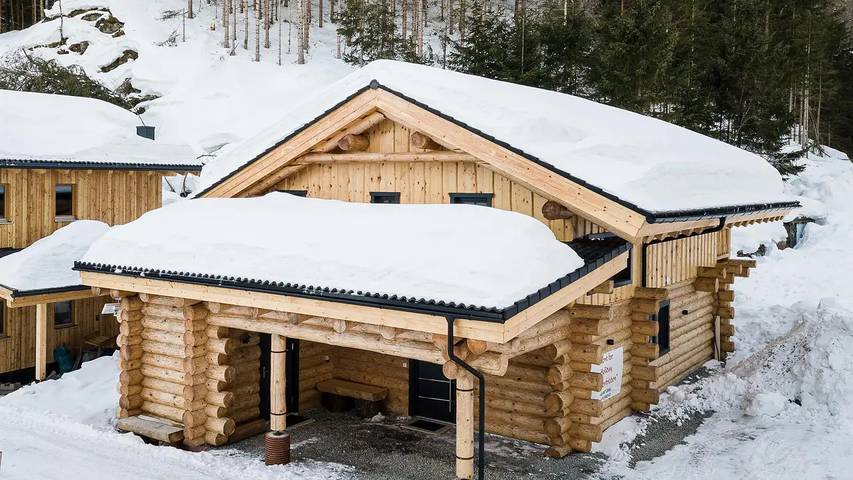 Ferienhaus für 6 Personen, mit Garten und Balkon sowie Sauna