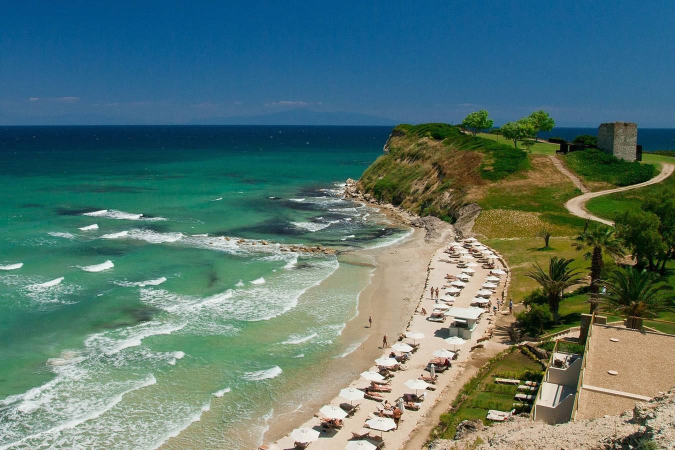 Ganze Wohnung, Ferienwohnung für 4 Personen mit Garten in Chalkidiki