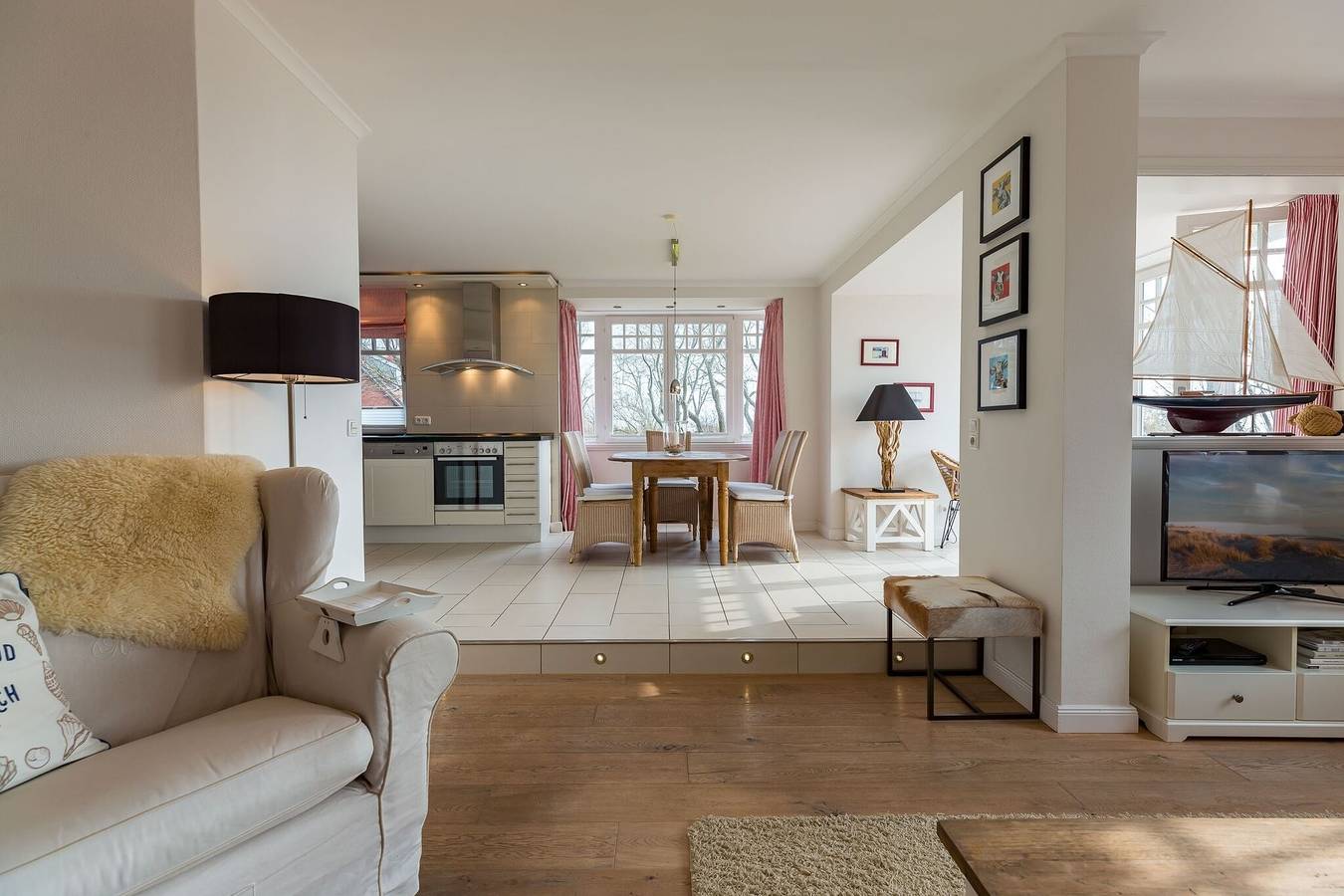 Ganze Ferienwohnung, Strandläufer im Haus Südstrand in Wyk auf Föhr (Stadt), Wyk auf Föhr