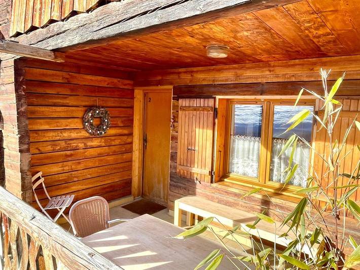 Chalet pour 4 personnes, avec terrasse et vue à Le Grand-Bornand - 2