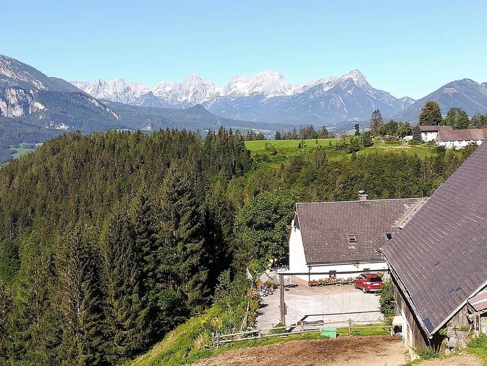Bauernhof für 10 Personen, mit Garten und Pool sowie Ausblick, kinderfreundlich in Oberösterreich - 2