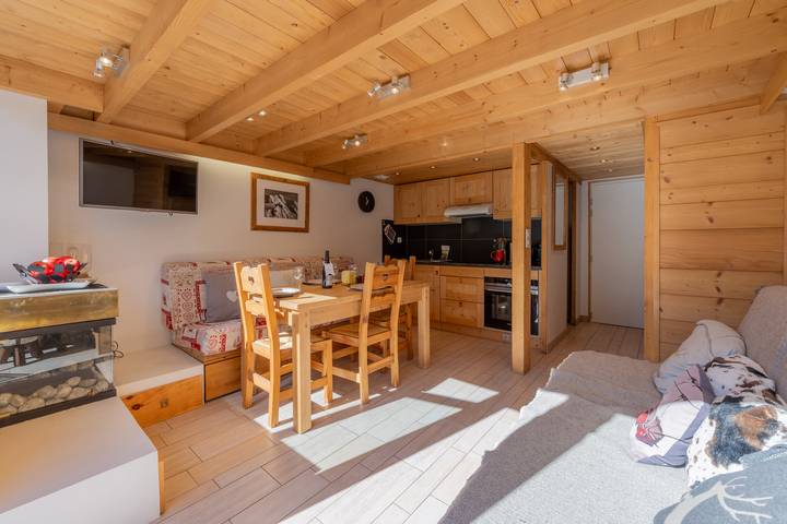 Gîte pour 6 personnes, avec balcon, adapté aux familles dans Argentière - 3