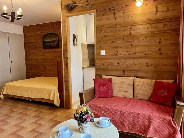 Gîte pour 4 personnes, avec balcon dans Col De Vars Vars Station De Ski - 3