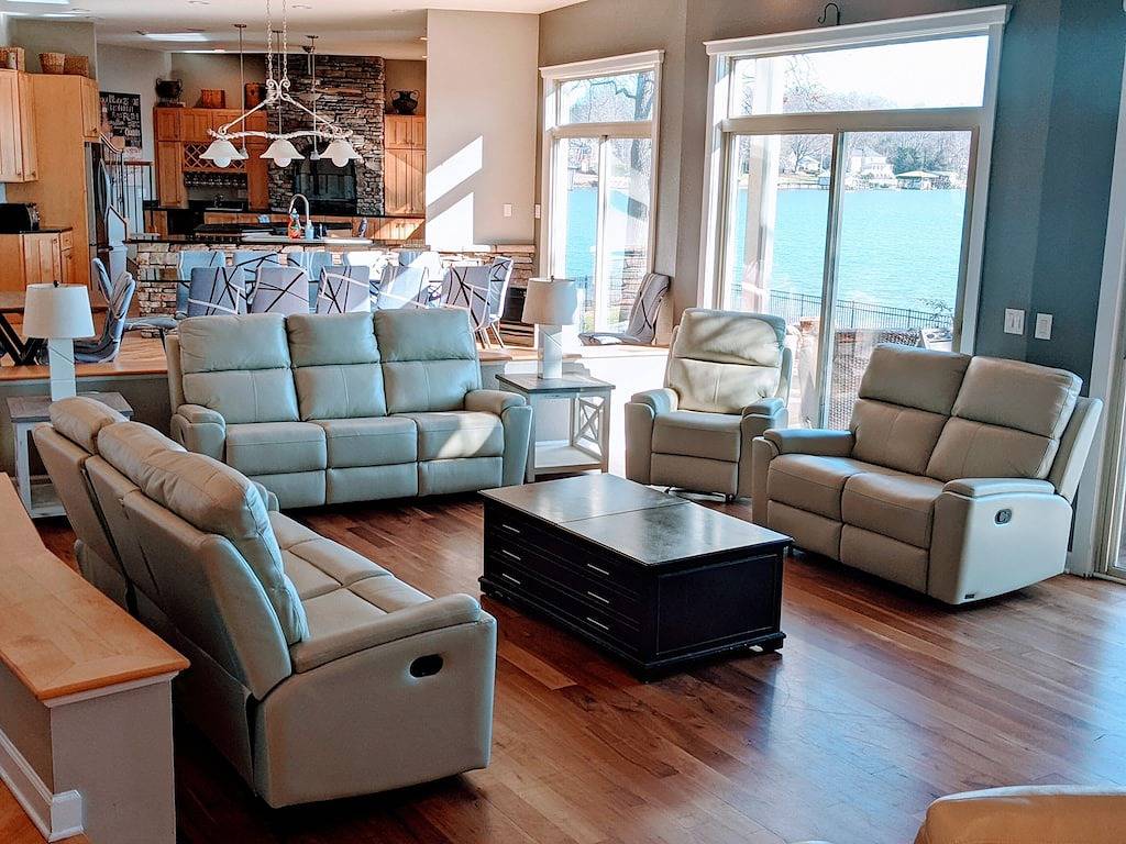 Familienurlaub, Wiedervereinigungen, Jahrestage, Feiertage, Promotionen, Seeufer in Mayhew, Lake Norman