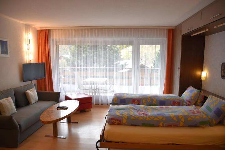 Ganze Ferienwohnung, 2-Bettwohnung  Edelweiss in Saas-Fee, Walliser Alpen