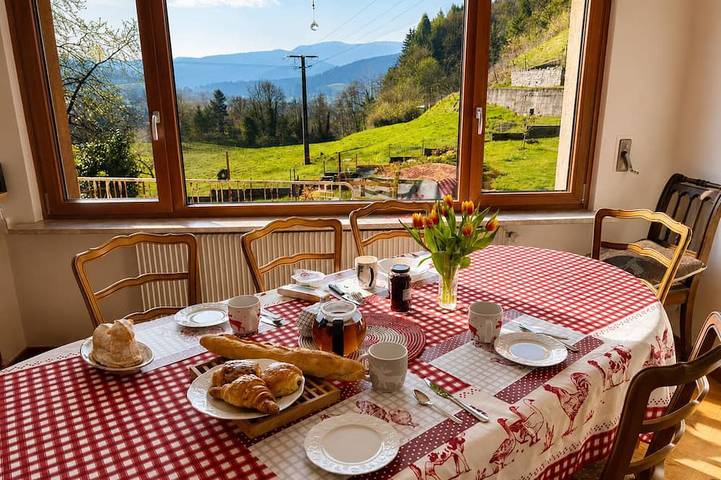 Maison de vacances pour 8 personnes, avec Jardin à Soultzeren