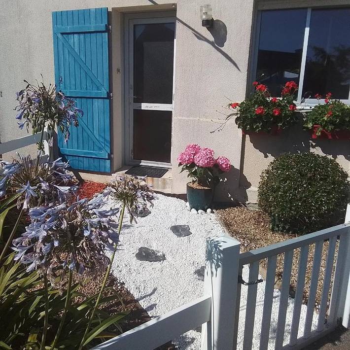 Gîte pour 2 personnes, avec jardin dans Plage Kerambigorn