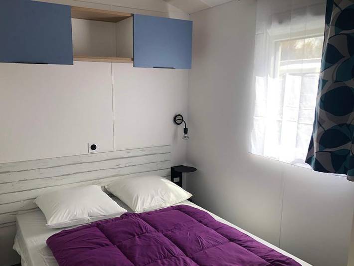 Camping Bleu Mer - Mobilheim 4 personen - Bahia Duo Grand Confort in Saint-Georges-de-Didonne, Côte de Beauté