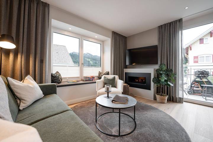 Hütte für 4 Personen, mit Ausblick und Balkon in Oberstaufen - 2