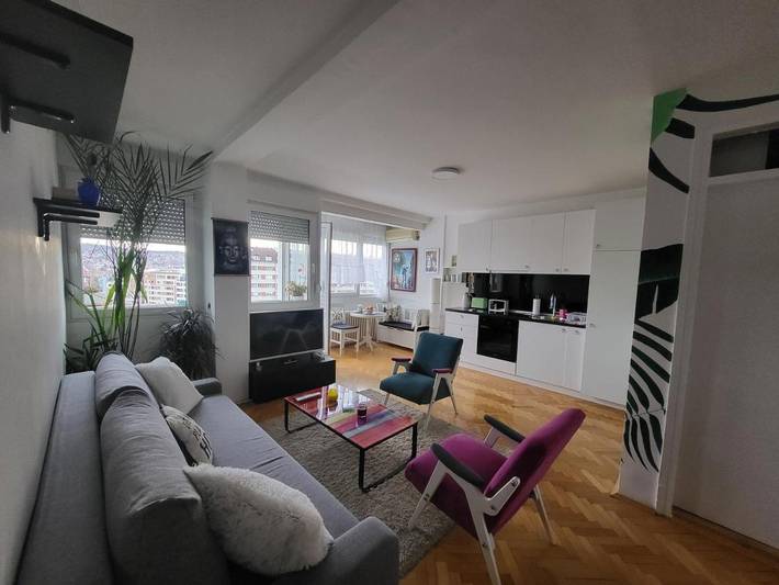 Appartement de vacances pour 4 personnes, avec vue et balcon