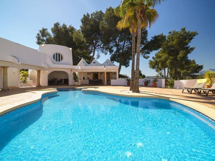 Villa für 8 Personen, mit Garten und Balkon in Moraira - 2