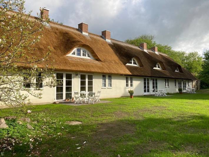 Hütte in Lassan mit Schwimmbecken in Lassan, Vorpommern Greifswald