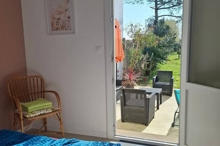 Chambre d’hôte pour 2 personnes, avec jardin