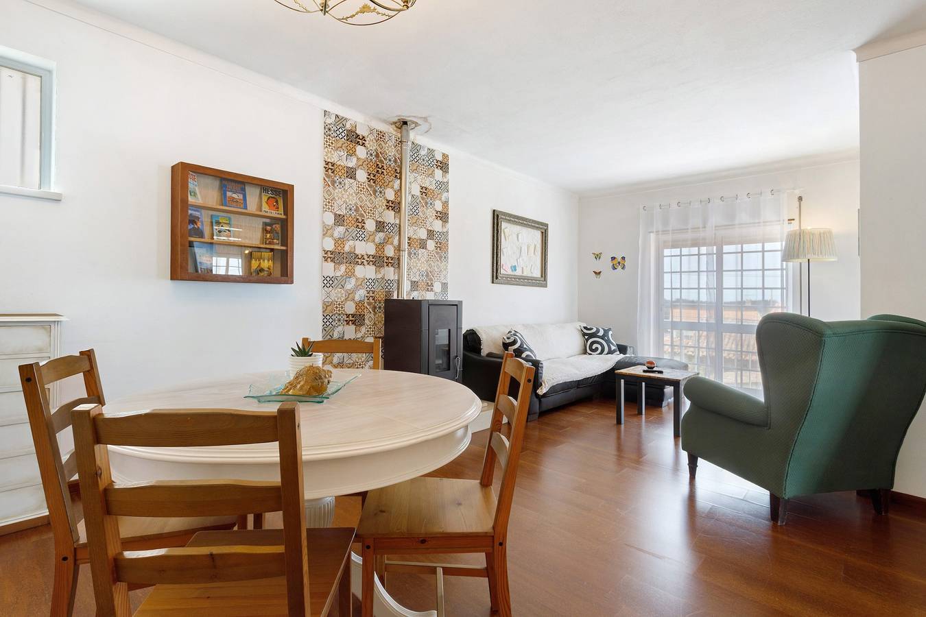 Appartamento intero, Appartamento '2 Quartos' con balcone e Wi-Fi in Vau, Leiria District