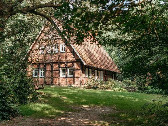 Ferienhaus für 10 Personen, mit Terrasse und Garten sowie Sauna in Löningen