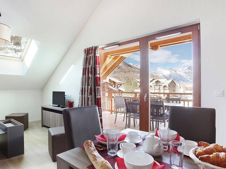 Résidence Odalys Référence Aquisana - Piso 8 personas - 3 habitaciones para 8 personas in La Salle les Alpes, Serre Chevalier