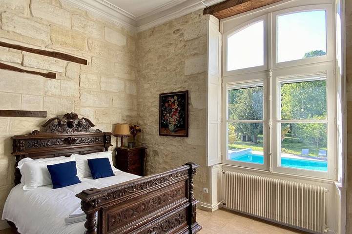 Château Borgeat de Lagrange - avec piscine au coeur du vignoble bordelais in Blaye, Région de Blaye