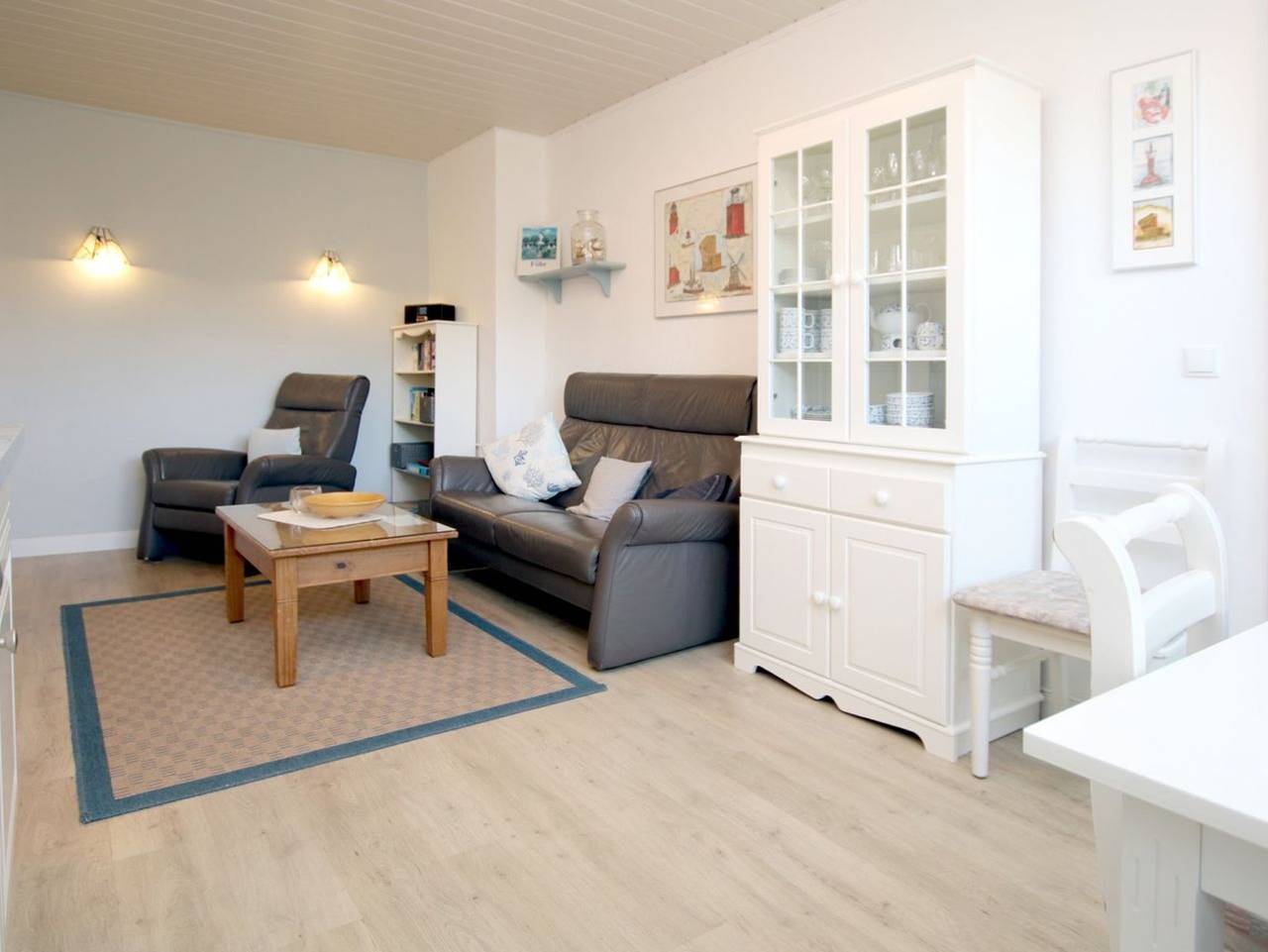 Ganze Ferienwohnung, Badestraße 90, Whg.1 - Ferienwohnung in Wyk mit 3 Zimmern auf ca. 55 m² im Erdgeschoß in Wyk auf Föhr (Stadt), Wyk auf Föhr