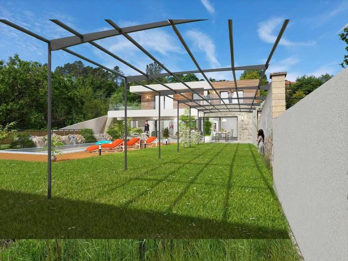 Chambre d’hôte pour 2 personnes, avec vue et terrasse ainsi que piscine et jardin à Banne - 3