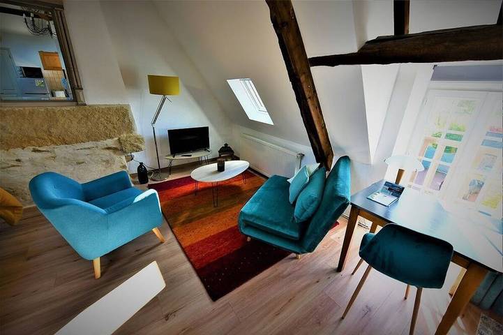 Appartement de vacances pour 2 personnes, avec jardin