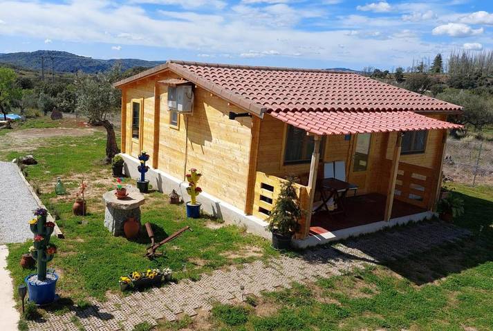 Maison de vacances pour 4 personnes, avec piscine ainsi que jardin et vue - 1