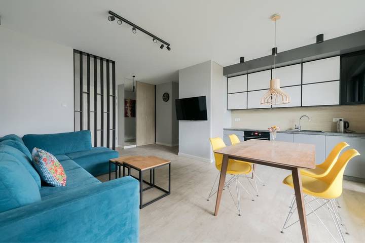 Apartamento entero, Modern Apartment | Private Garden and Parking in Gdynia in Orłowo, Gdynia