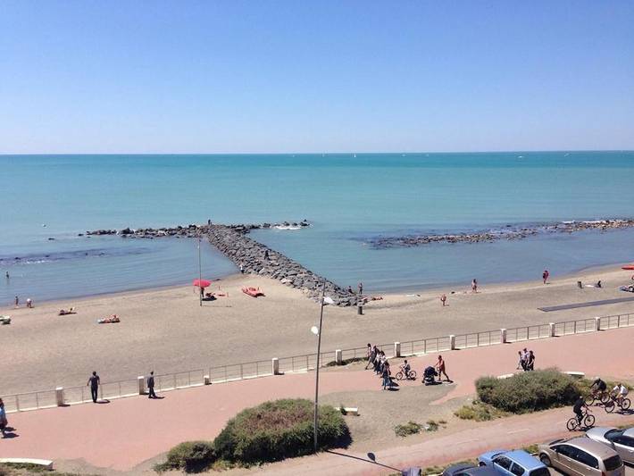 Apartament wakacyjny dla 5 osób, z widok i balkon w Lido di Ostia