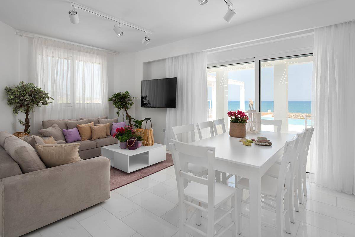 Beachside Apartment with Private Pool in Kolympia, Rhodes