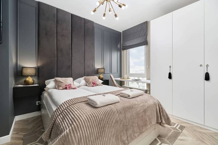 Ferienwohnung für 4 Personen, mit Balkon/Terrasse in Breslau