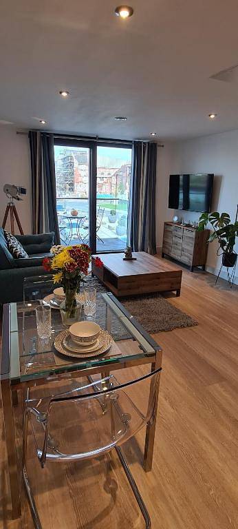 Apartamento entero, Hermoso apartamento de 1 dormitorio con estacionamiento en Gloucester Docks in Gloucester (UK), Gloucestershire