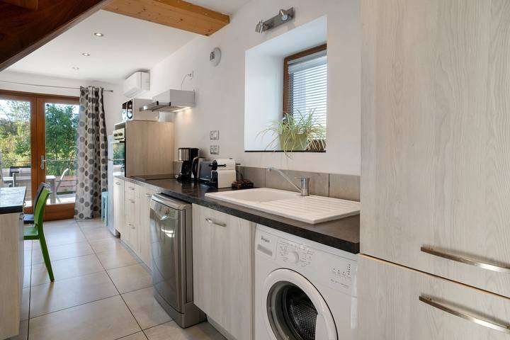 Holiday Home 'La Maison De Pierre' with Private Terrace, Wi-Fi and Air Conditioning in La Chapelle-de-la-Tour, La Tour-du-Pin region