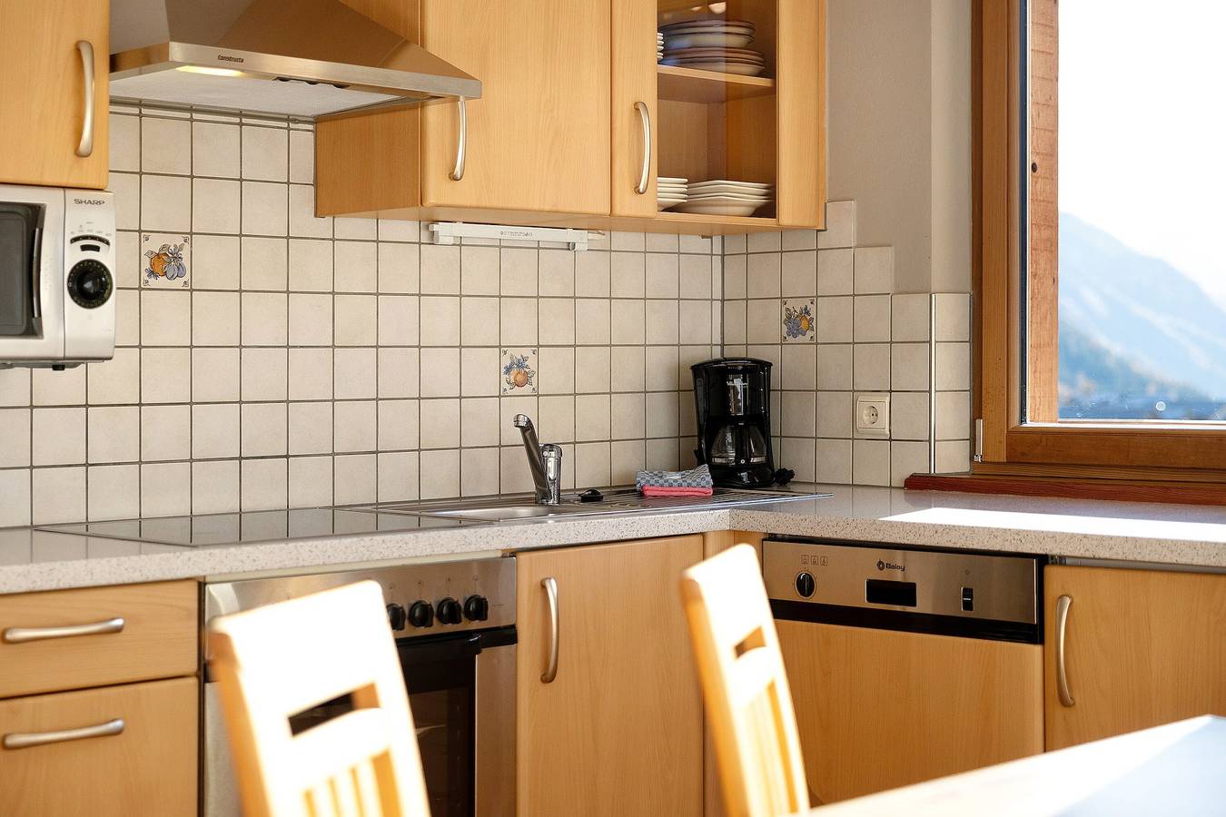 Ganze Wohnung, Apartment "Burgerhof Dolomiten" mit Bergblick, großer Privatterrasse und Wlan in Villgratner Berge, Gsies
