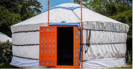 Camping pour 4 personnes, avec jardin en Ille-et-Vilaine