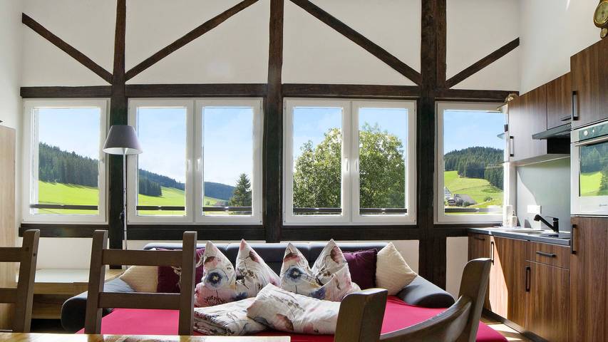 Ferienwohnung für 6 Personen, mit Garten in Vöhrenbach