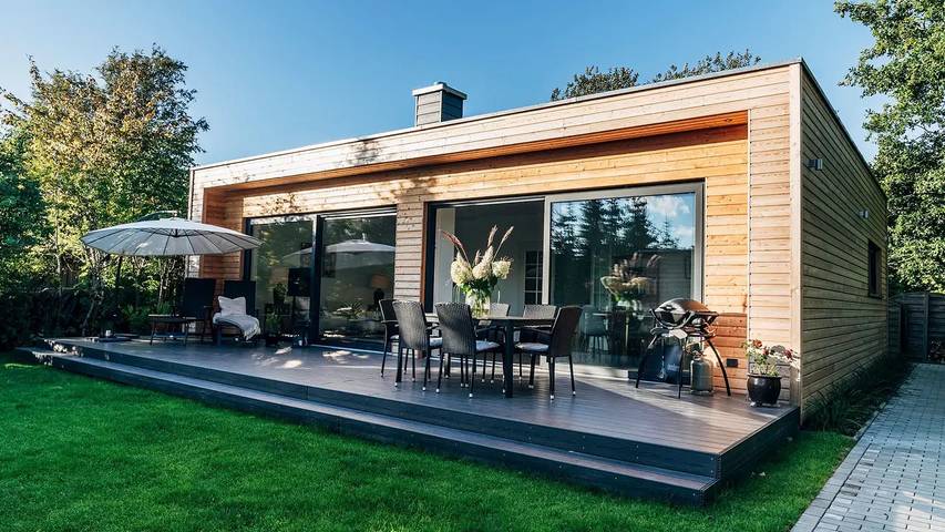 Ferienhaus für 4 Personen, mit Terrasse und Garten in Westerholz