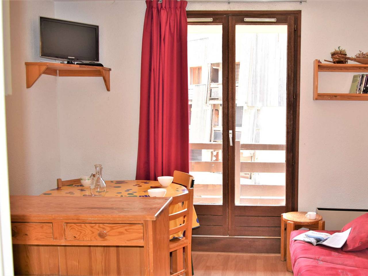 Appartement entier, Studio 4 pers proche remontées, commerces, animaux admis - Risoul 1850 in Station de Risoul, Risoul