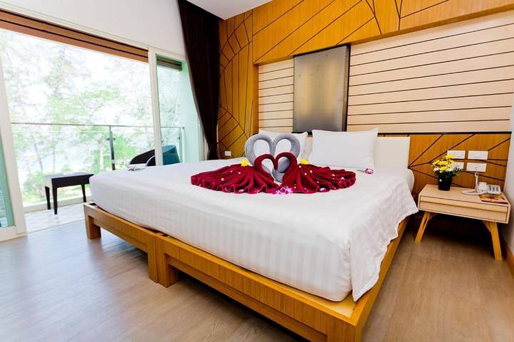 Hôtel pour 2 personnes, avec vue ainsi que balcon et piscine