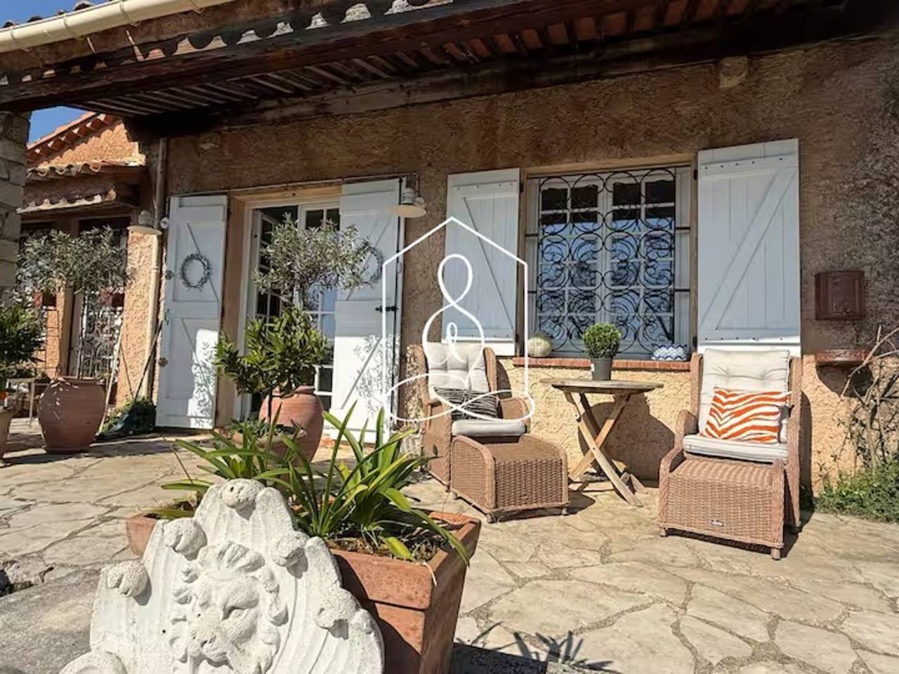 Ferienhaus 'L'écrin Provençal' mit privatem Pool, Terrasse und Wlan in Callian, Mittelmeerküste (Frankreich)