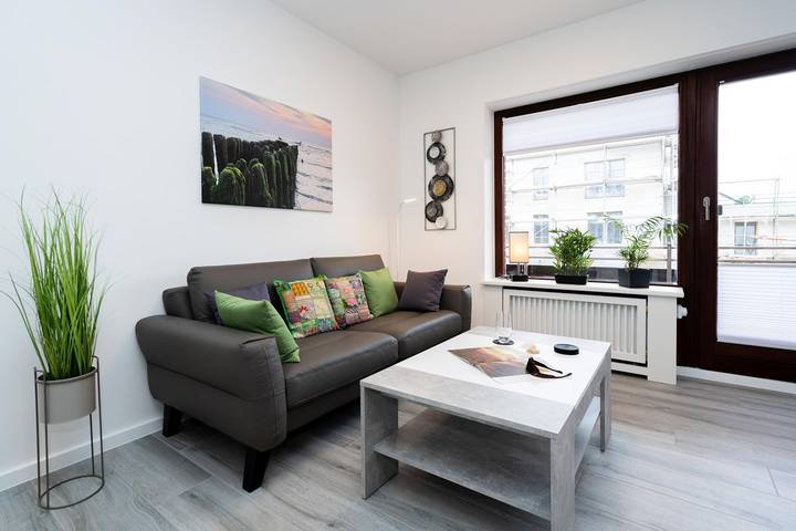 Ferienwohnung für 4 Personen, mit Balkon und Balkon/Terrasse, mit Haustier in Westerland - 4