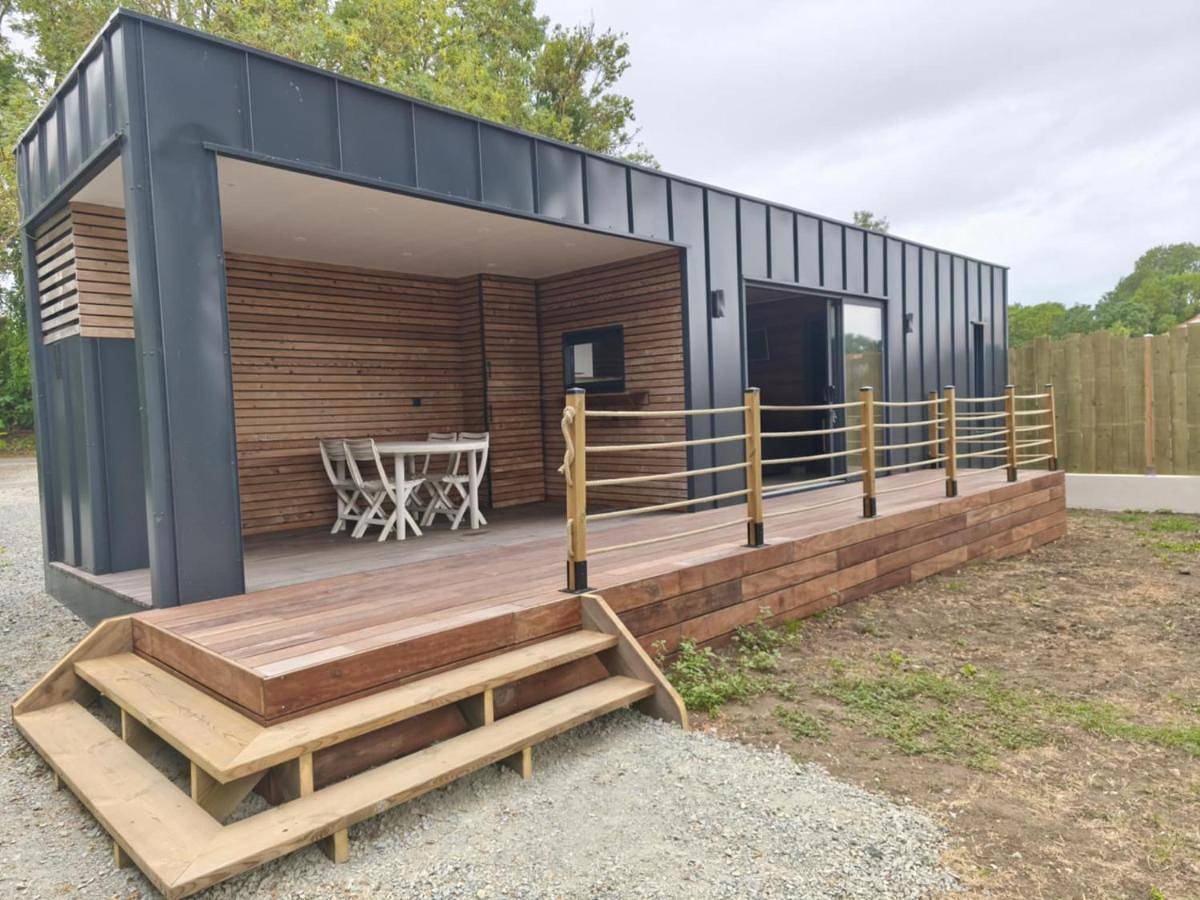 Appartement entier, Insolite - Conteneur amenagé in Saint-Laurent-de-la-Prée, Région de Rochefort